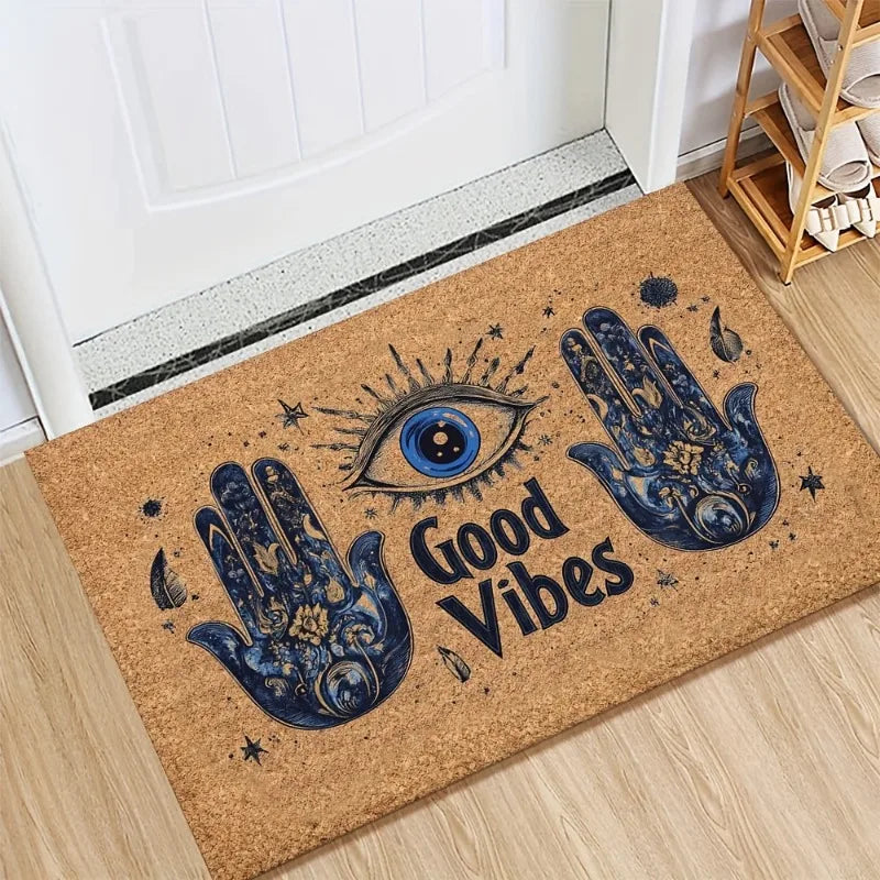 Non-Slip Polyester Doormat – Dirt-Trapping Entry Mat for Front Door, Patio, Entryway, Bedroom & Balcony – Easy Clean Welcome Rug | Lonoma