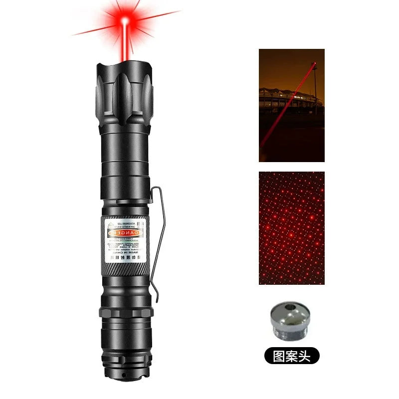 Green Laser Pointer Pen with Adjustable Focus for Presentations and Cat Play | Interactive Pet Toy Beam | Lonoma