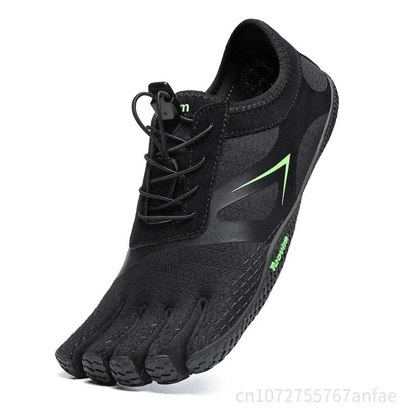 Five-Toe Grip Training Shoes for Gym, Weightlifting & Water Sports – Breathable Mesh Unisex Athletic Footwear | Lonoma