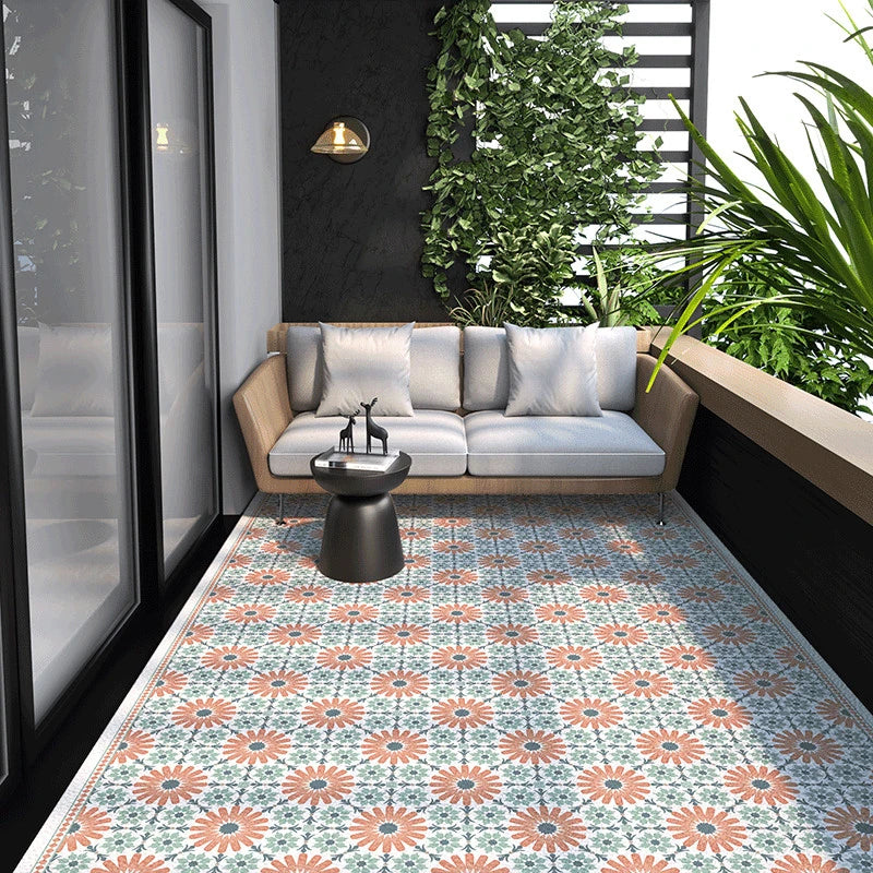 Waterproof PVC Floor Mat Non-Slip Kitchen Runner Oil-Resistant Indoor Outdoor Area Rug for Entryway Living Room Balcony | Lonoma