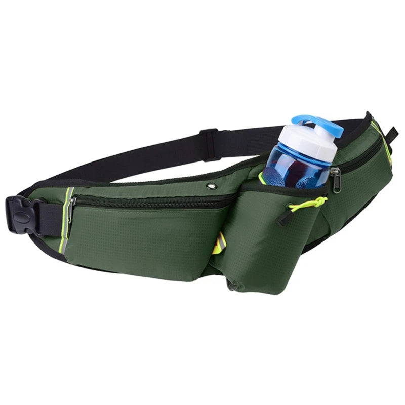 Hands-Free Running Waist Pack with Water Bottle Pocket – Lightweight Adjustable Fitness Belt for Jogging, Marathon Training & Trail Running | Lonoma