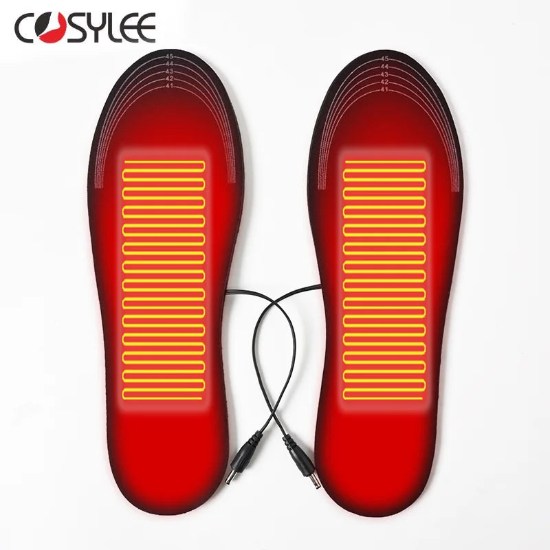 USB Rechargeable Heated Insoles for Boots and Shoes – Winter Foot Warmers for Outdoor Activities, Cold Weather Sports | Lonoma