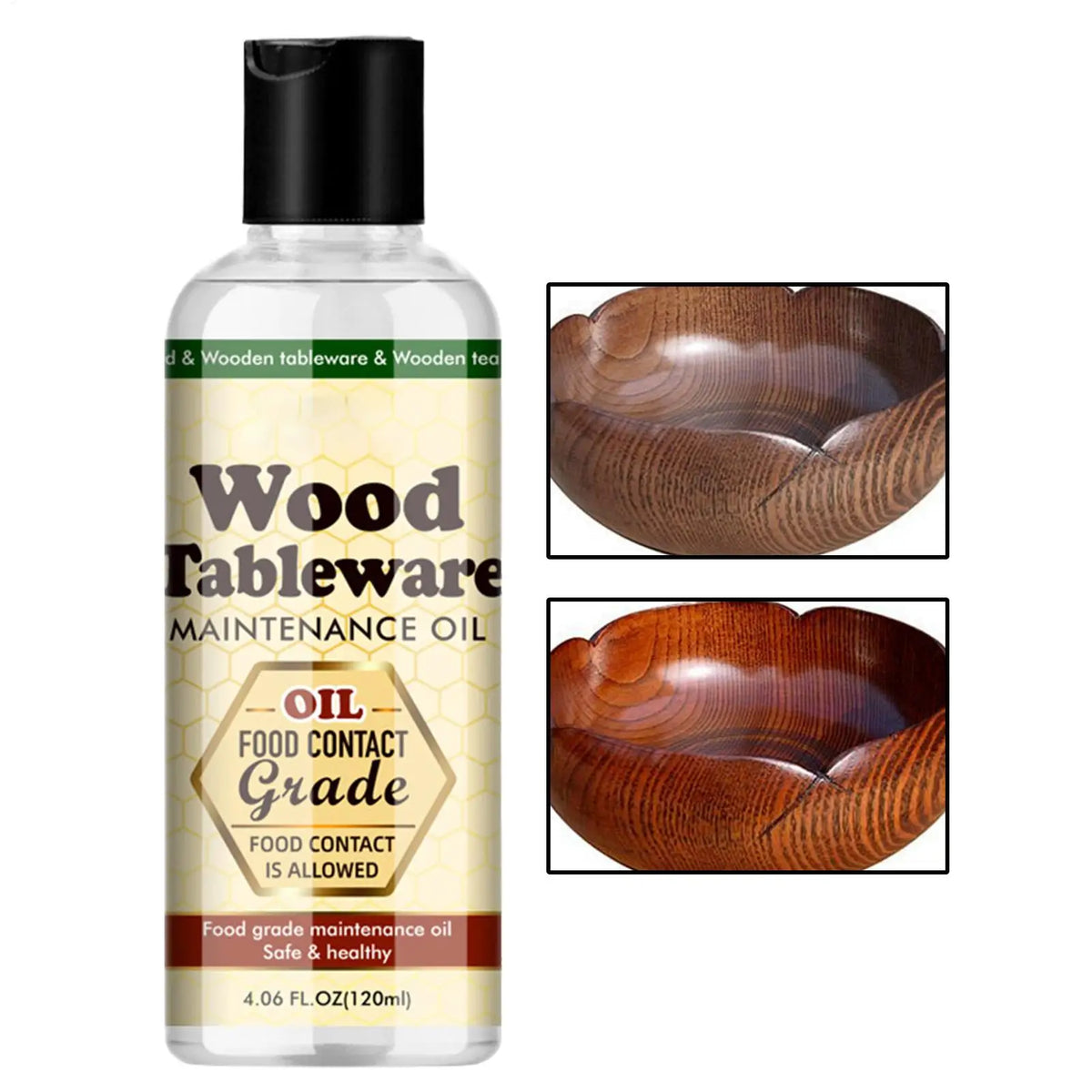 Wood Conditioner for Cutting Boards and Butcher Blocks – Food-Safe Mineral Oil Treatment for Kitchen Countertops, Wooden Utensils, and | Lonoma