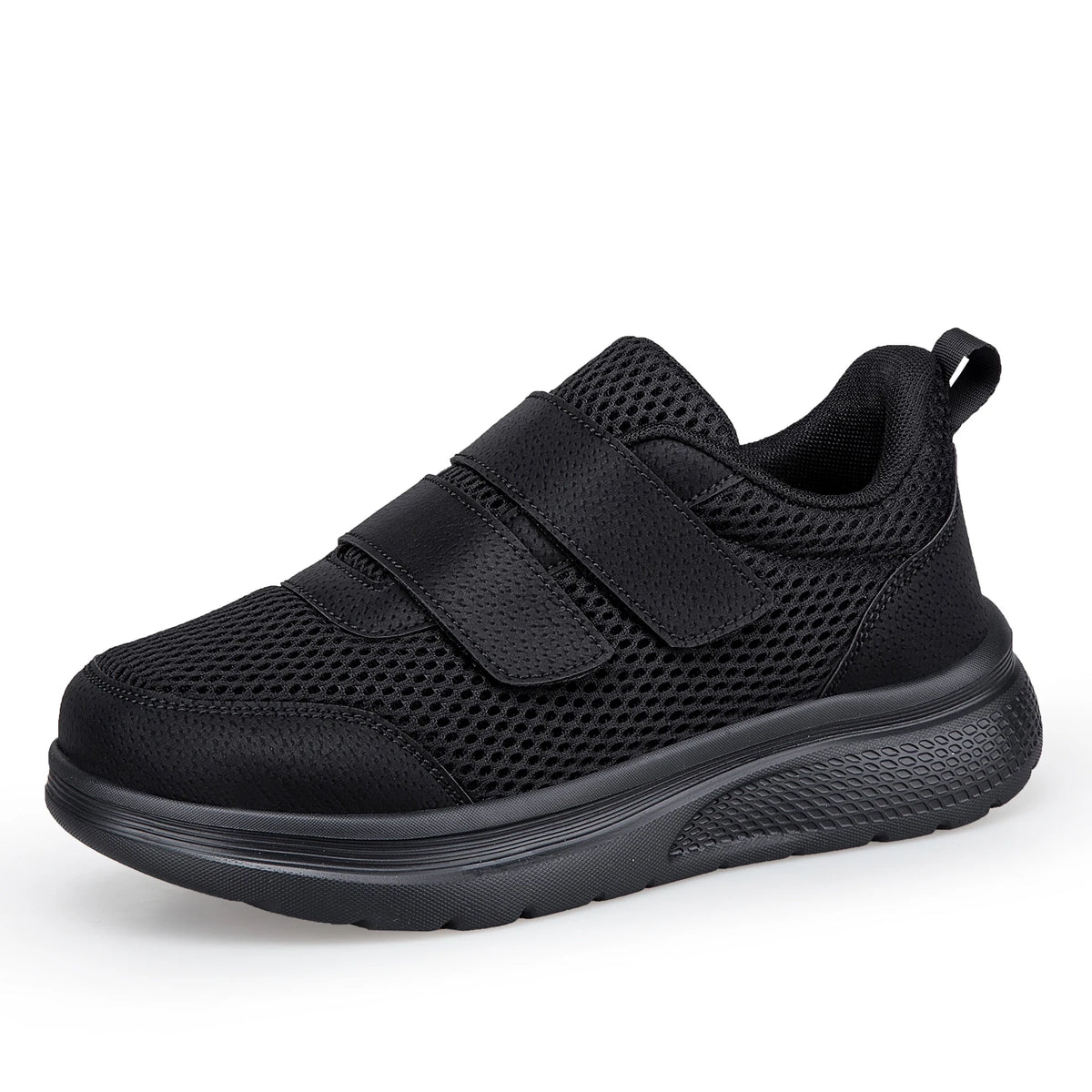 Adjustable Orthopedic Sneakers with Extra Wide Toe Box for Swollen Feet, Hook-and-Loop Closure Walking Shoes | Lonoma