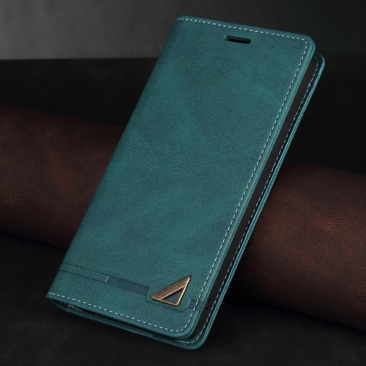 Leather Flip Wallet Phone Case for Samsung Galaxy A-Series with Card Slots Magnetic Closure Kickstand | Lonoma