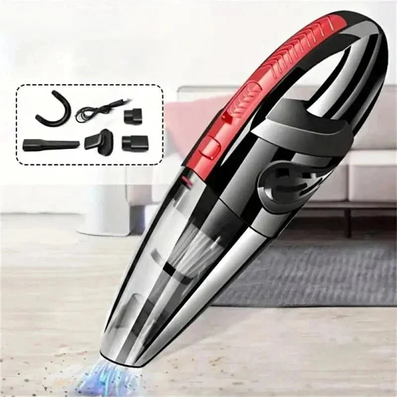 Cordless Handheld Vacuum 120W, Wet & Dry Rechargeable Mini Vacuum Cleaner for Car, Home, Kitchen, Office, Couch & Stairs | Lonoma