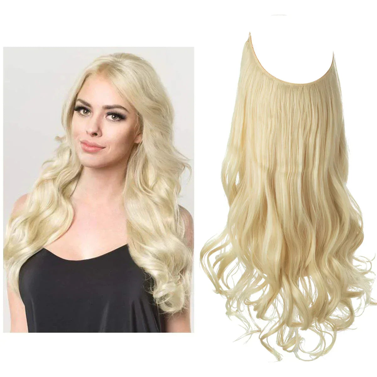 100% Human Hair Extensions for Volume & Length — Heat-Safe to 356°F, Natural Cuticle Aligned, Silky Finish | Lonoma