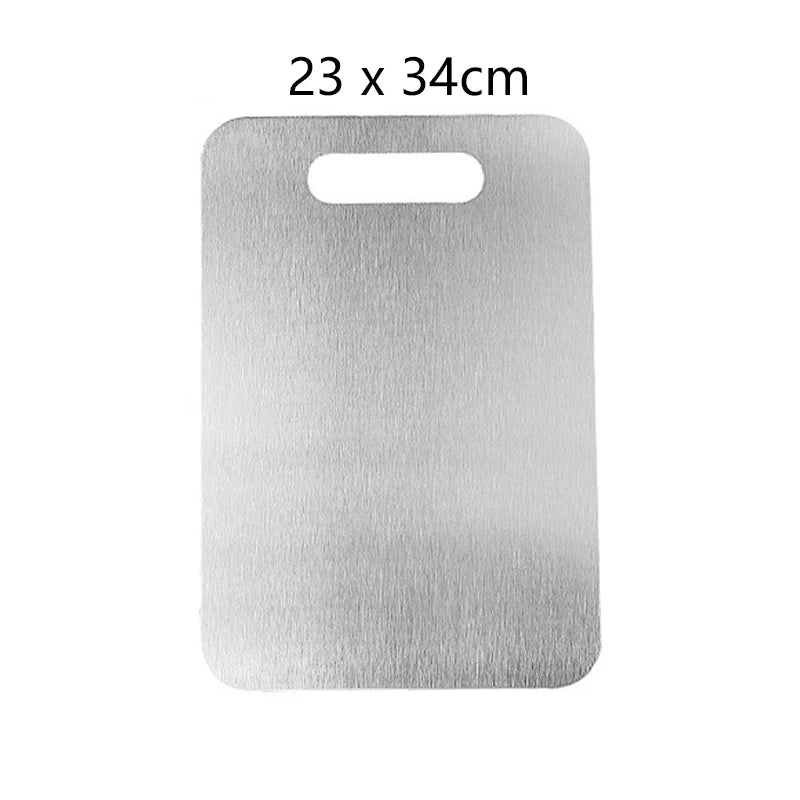Stainless Steel Prep Board 316 Grade Double-Sided Metal Work Surface for Vegetables Meat Fruit Chopping Kitchen Counter | Lonoma