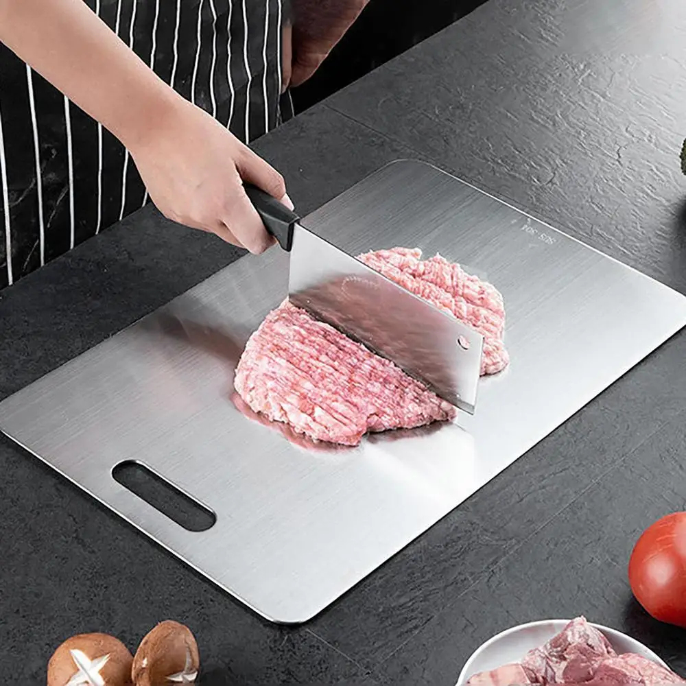 Titanium Coated Cutting Board Non-Porous Kitchen Chopping Surface Dishwasher Safe for Meat Vegetables Fruits Scratch Resistant | Lonoma