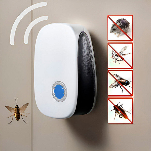 Ultrasonic Pest Repeller Plugin Device Chemical-Free for Mice Mosquitoes Ants 1076 sq ft Coverage Indoor Pest Control Electronic Rodent | Lonoma