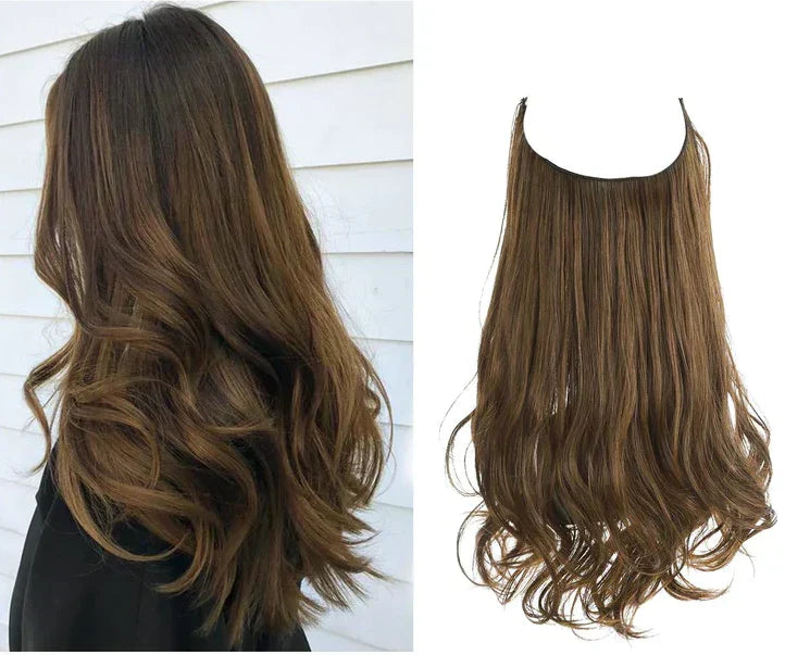100% Human Hair Extensions for Volume & Length — Heat-Safe to 356°F, Natural Cuticle Aligned, Silky Finish | Lonoma