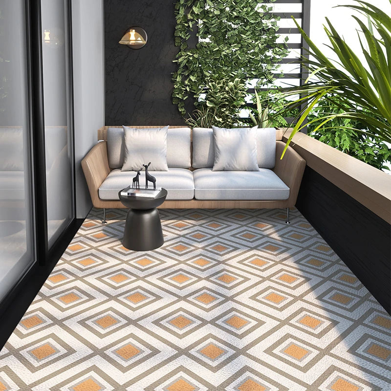 Waterproof PVC Floor Mat Non-Slip Kitchen Runner Oil-Resistant Indoor Outdoor Area Rug for Entryway Living Room Balcony | Lonoma
