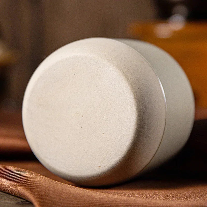 Handmade Japanese Stoneware Coffee Cup, Wabi-Sabi Ceramic Espresso & Tea Mug, Rustic Glazed Small Cup for Latte, Cortado | Lonoma