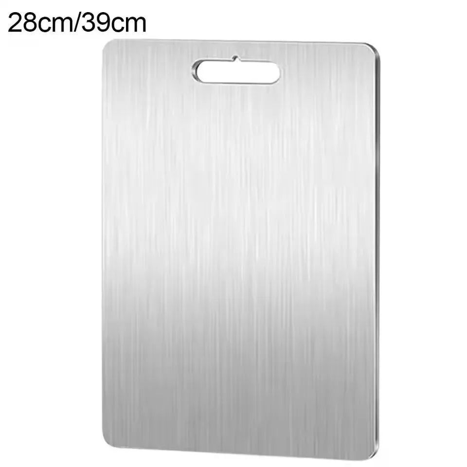 Stainless Steel Prep Board 316 Grade Double-Sided Metal Work Surface for Vegetables Meat Fruit Chopping Kitchen Counter | Lonoma