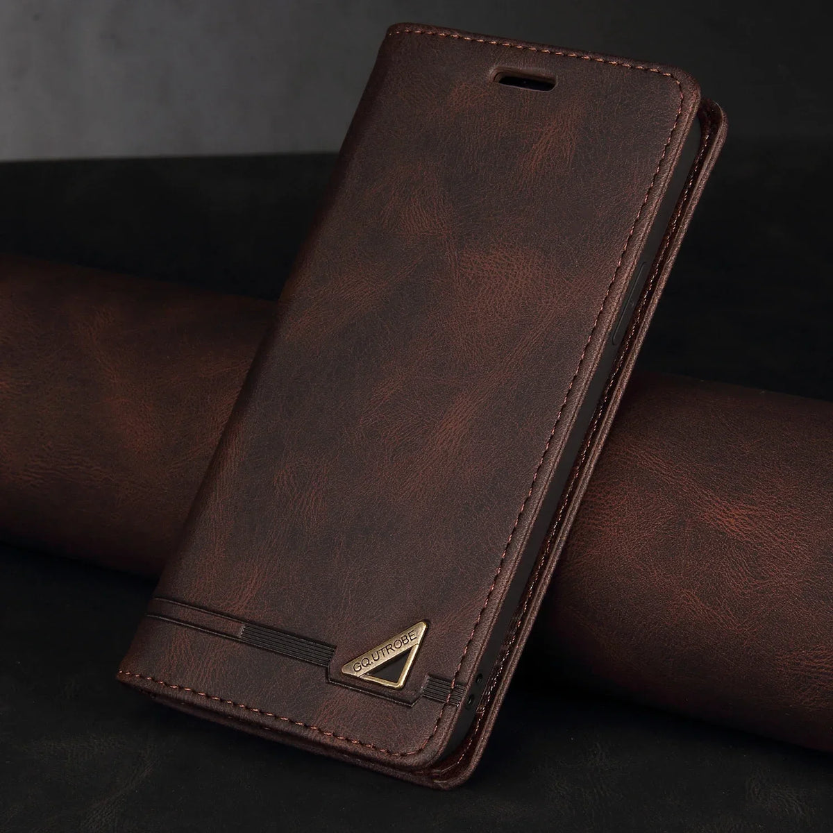 Leather Flip Wallet Phone Case for Samsung Galaxy A-Series with Card Slots Magnetic Closure Kickstand | Lonoma