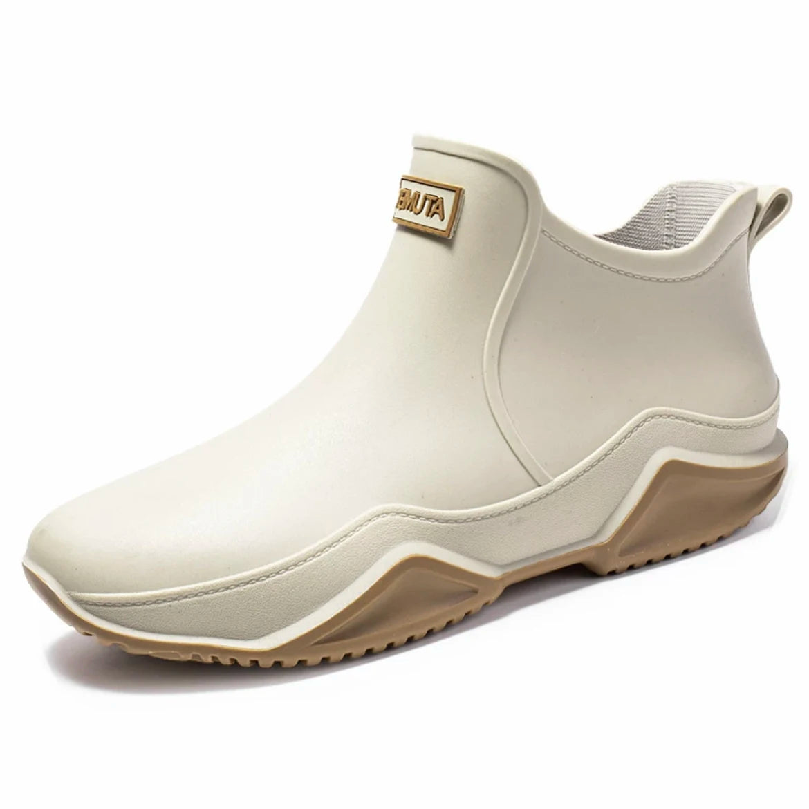 Waterproof Ankle Rain Boots with Non-Slip Sole for Men and Women All Seasons Kitchen Garden Work Outdoor Fleece Lined | Lonoma