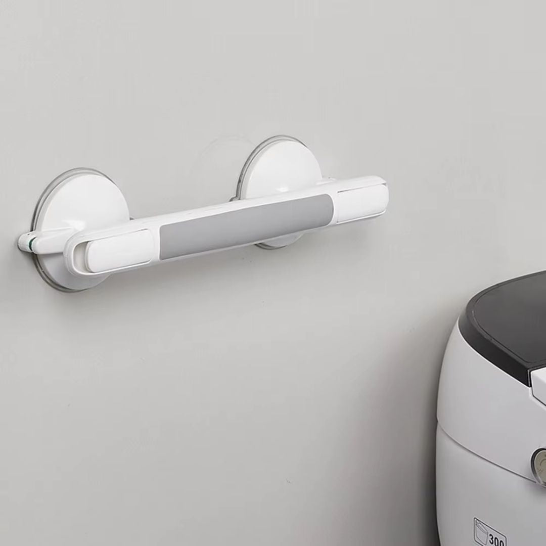 Suction Cup Grab Bar for Shower – Non-Slip Safety Handle for Bathroom, Seniors & Accessible Bathing | Lonoma