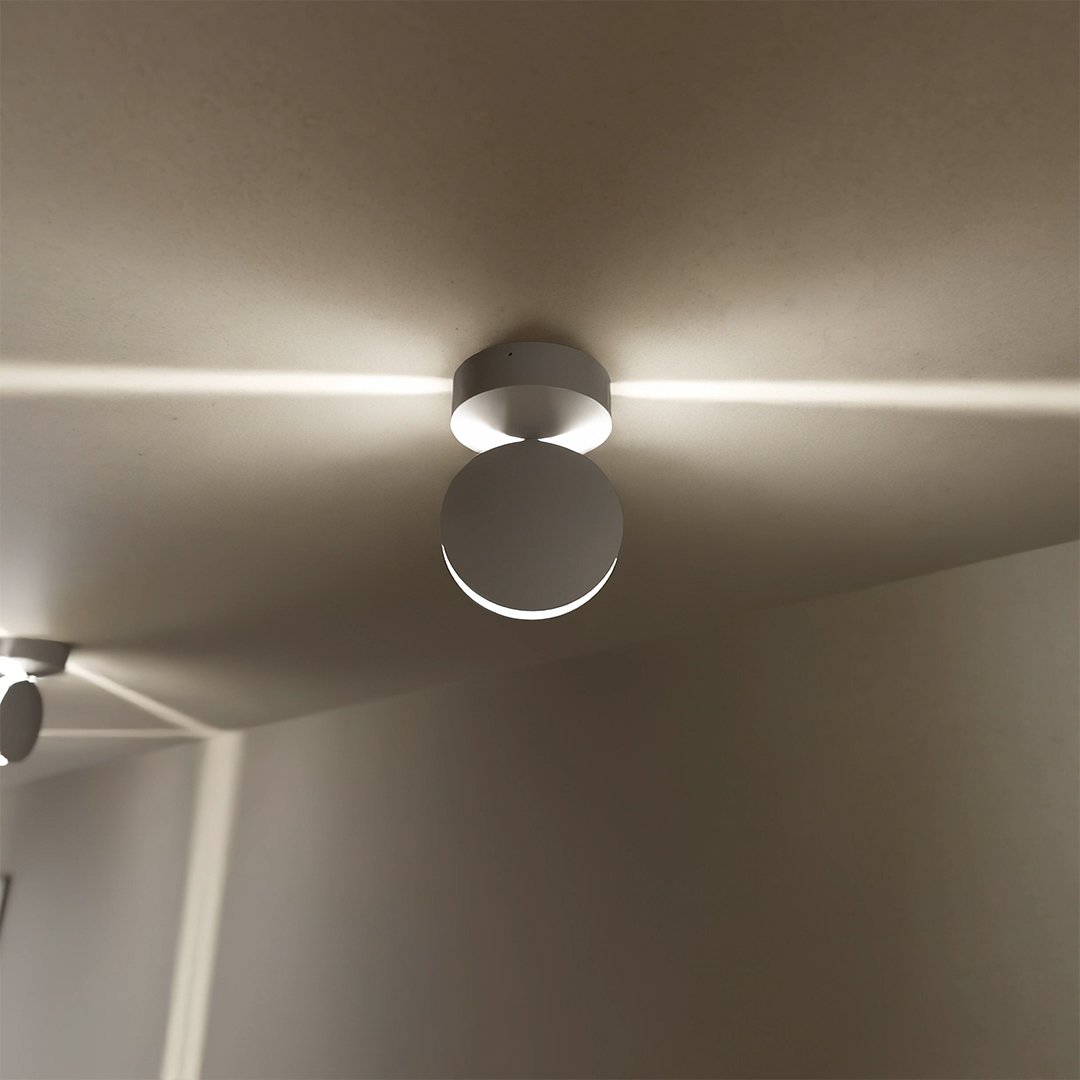 Swivel Wall Sconce LED Adjustable Aluminum Modern Accent Light for Living Room Hallway Bedroom Contemporary Indoor Lighting Fixture | Lonoma