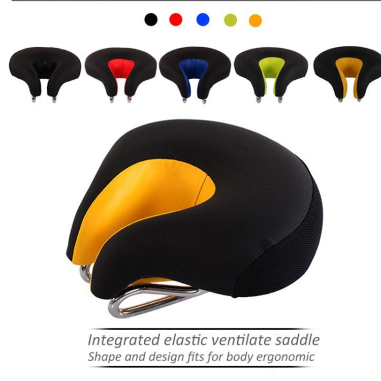 Noseless Bike Saddle Padded Mountain Bike Seat Cushion Pressure Relief Black for Road Cycling Commute Trail Riding Comfort | Lonoma
