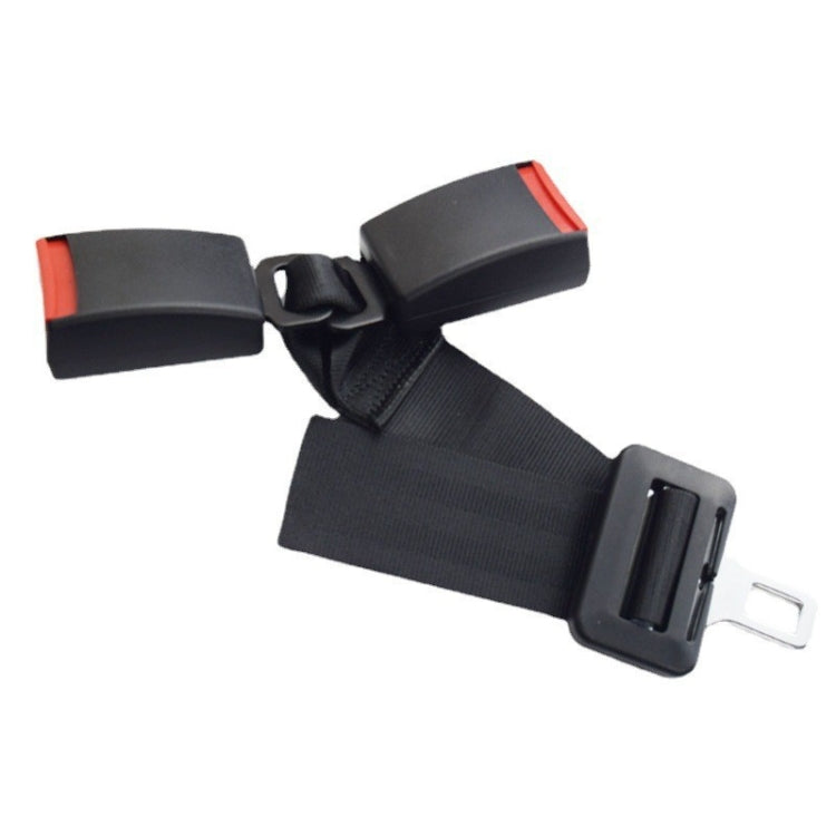Seat Belt Extender for Car Back Seat, Universal Polyester Strap with Plastic Buckle, Tool-Free Install for Road Trips and Daily Rides | Lonoma