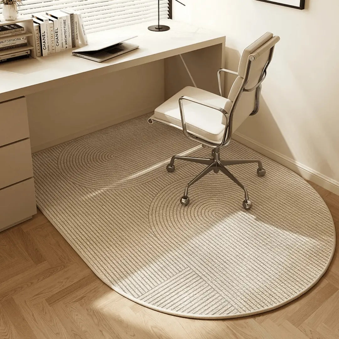 Office Chair Mat for Hard Floors with Non-Slip Backing | Desk Floor Protector for Home Office | Rolling Chair Pad for Carpet & Hardwood | Lonoma