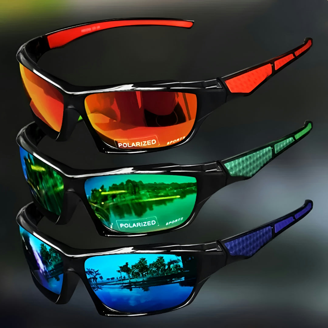 Polarized Sport Sunglasses UV400, Lightweight Cycling Running Hiking Driving Fishing Outdoor Shades for Men and Women | Lonoma