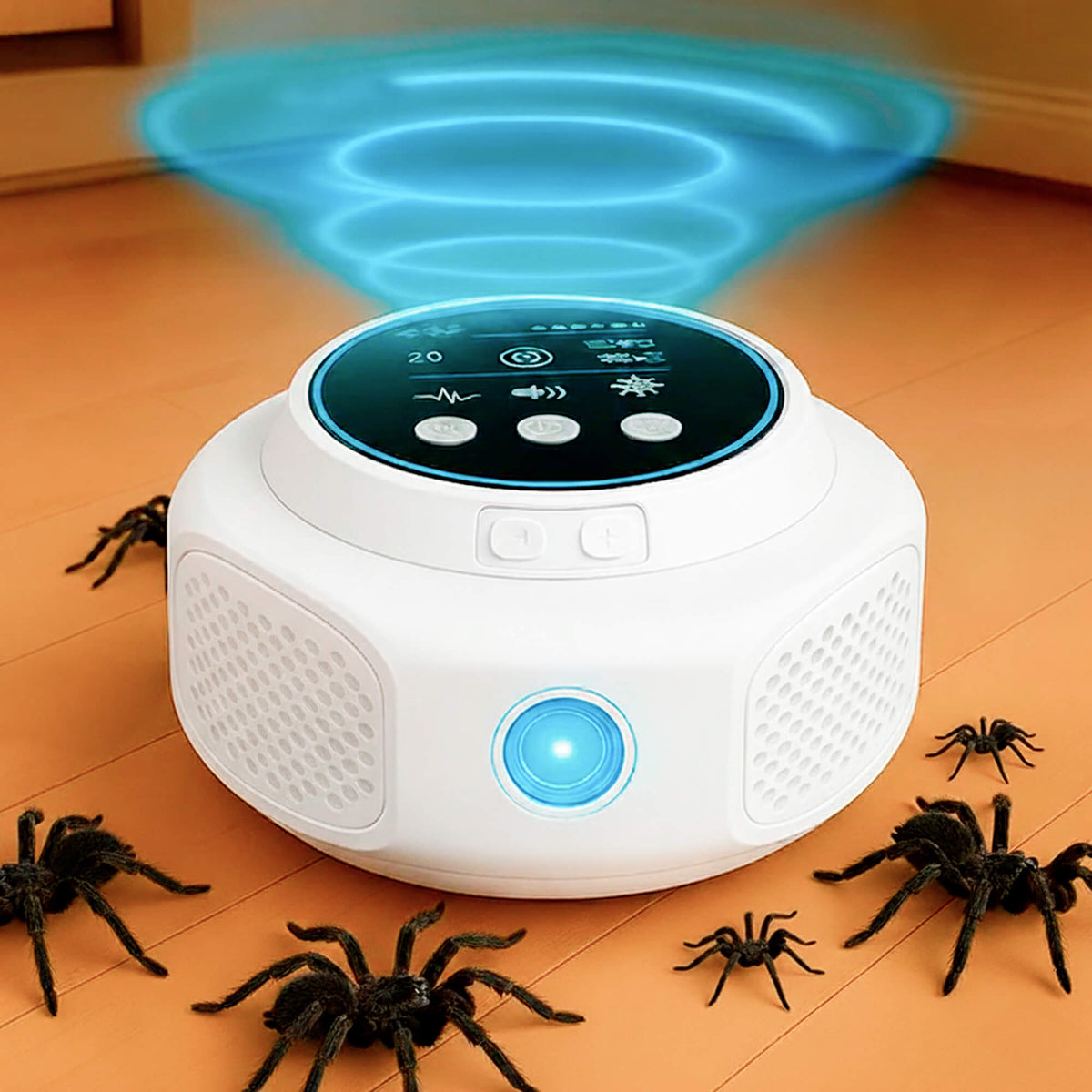 Ultrasonic Pest Repeller Plug-In Spider Control Chemical-Free Pet Safe Electronic Insect Deterrent for Home Indoor Coverage | Lonoma