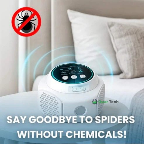 Ultrasonic Pest Repeller Plug-In Spider Control Chemical-Free Pet Safe Electronic Insect Deterrent for Home Indoor Coverage | Lonoma