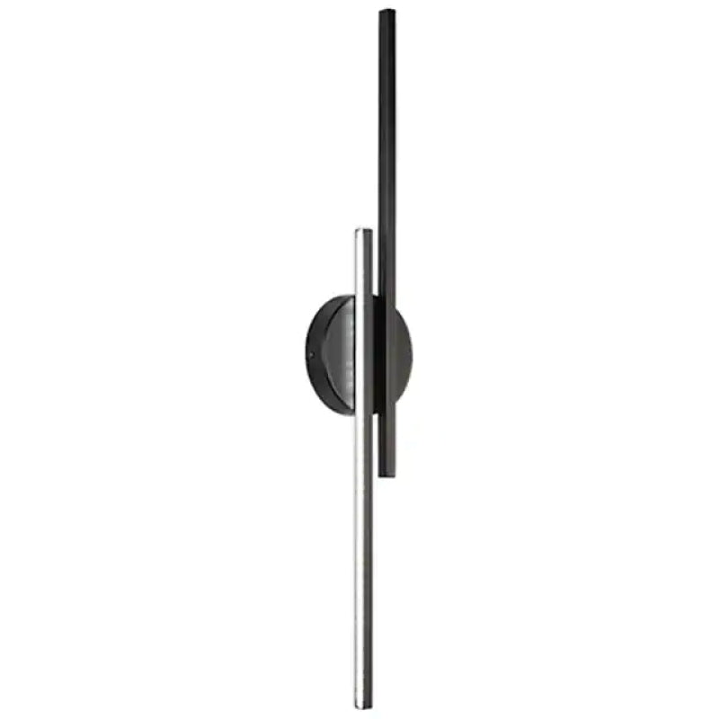 Contemporary Metal LED Wall Sconce with Disc Accent, Hardwired Indoor Light Fixture for Bedrooms, Hallways, and Modern Living Spaces | Lonoma