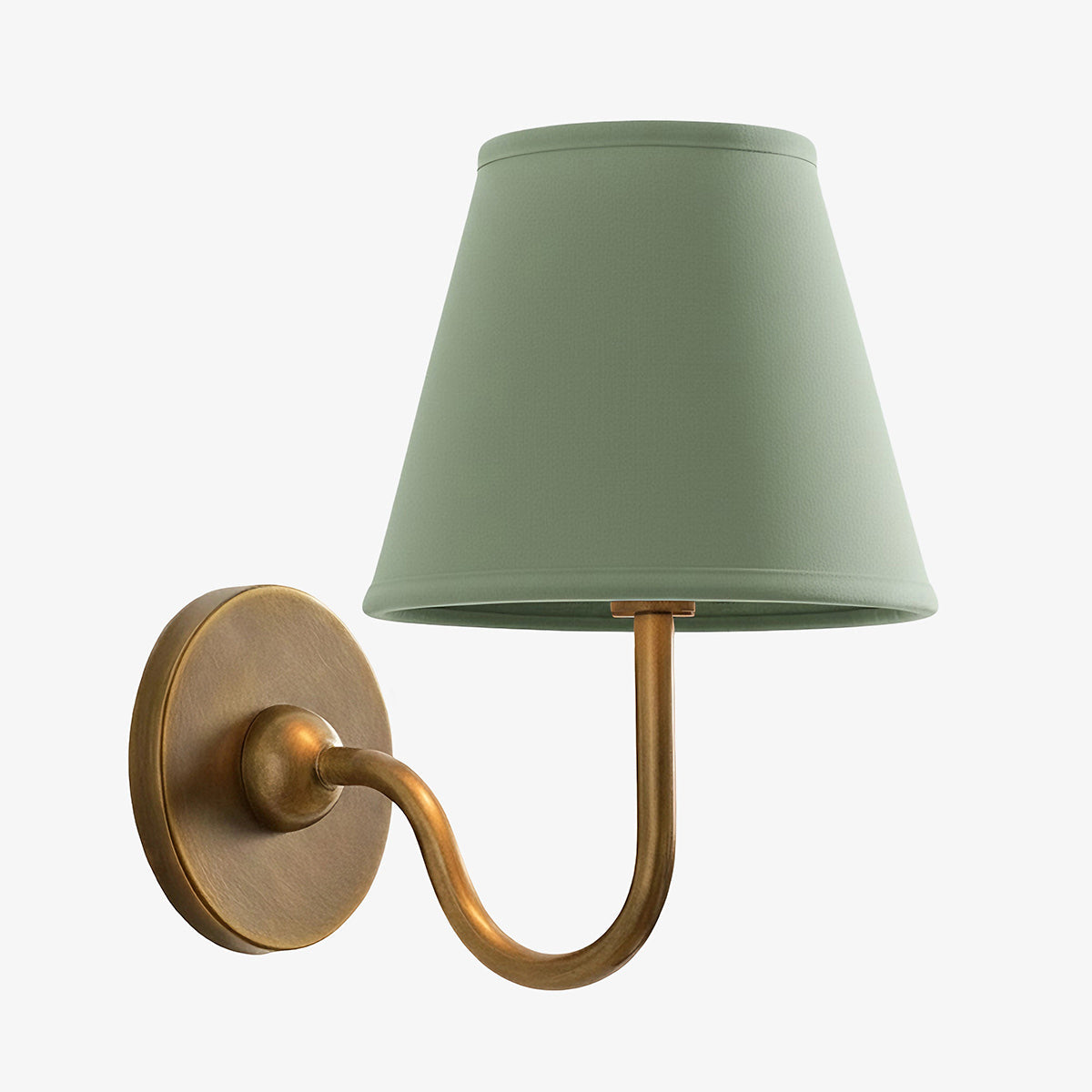 Fabric Shade Wall Sconce with Metal Backplate – E12 Socket Hardwired Light for Bedroom Hallway Dining Room Foyer – Dimmable Indoor Lighting | Lonoma