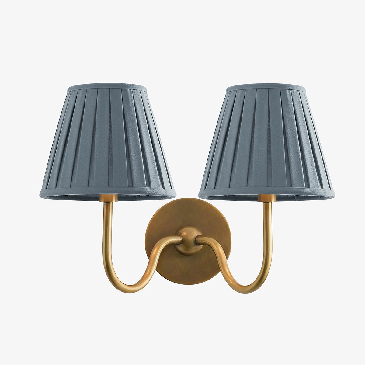 Fabric Shade Wall Sconce with Metal Backplate – E12 Socket Hardwired Light for Bedroom Hallway Dining Room Foyer – Dimmable Indoor Lighting | Lonoma
