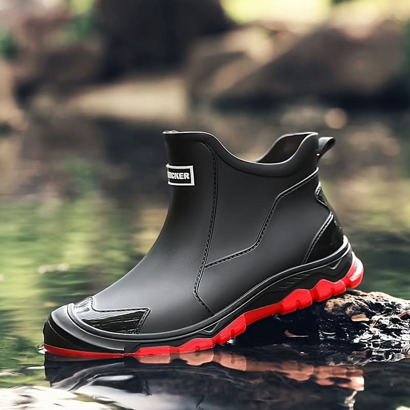 Men's Hiking Shoes Waterproof Non-Slip Outdoor Trail Boots for Trekking Camping Fishing | Rugged Footwear for All-Terrain Adventures | Lonoma