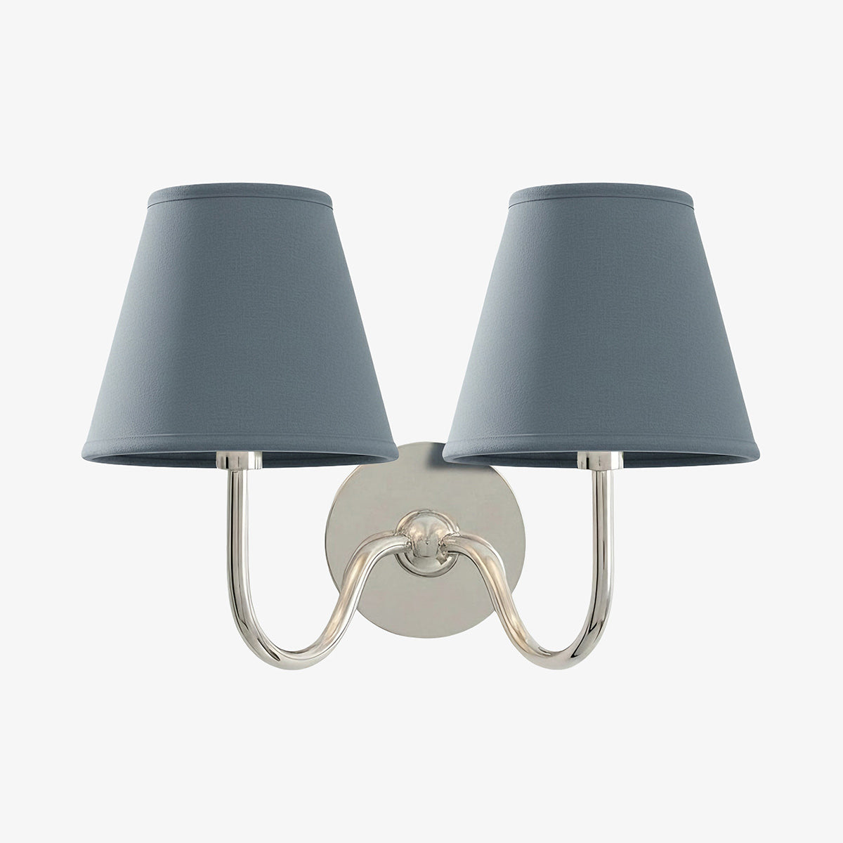 Fabric Shade Wall Sconce with Metal Backplate – E12 Socket Hardwired Light for Bedroom Hallway Dining Room Foyer – Dimmable Indoor Lighting | Lonoma