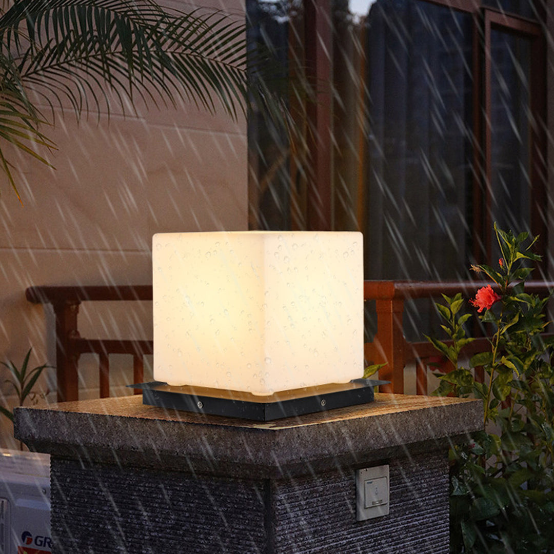 LED Bollard Post Light Hardwired Weatherproof Stainless Steel Outdoor Pathway Lighting Modern Yard Garden Patio Driveway Landscape Accent | Lonoma