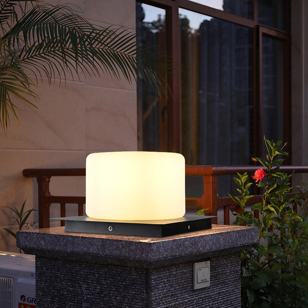 LED Bollard Post Light Hardwired Weatherproof Stainless Steel Outdoor Pathway Lighting Modern Yard Garden Patio Driveway Landscape Accent | Lonoma