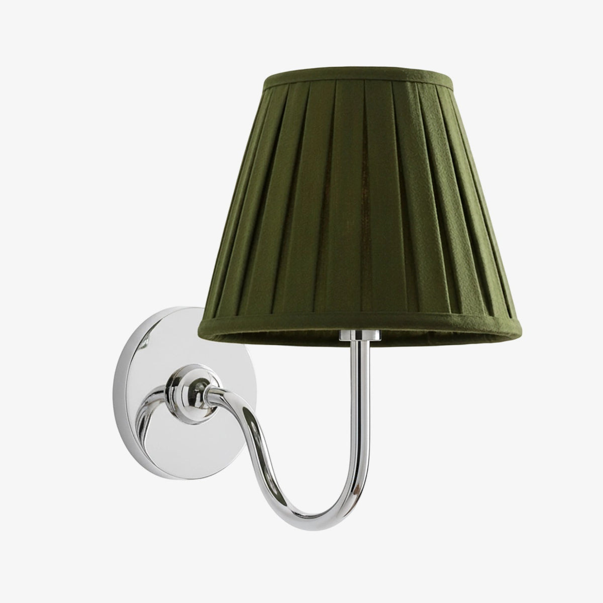 Fabric Shade Wall Sconce with Metal Backplate – E12 Socket Hardwired Light for Bedroom Hallway Dining Room Foyer – Dimmable Indoor Lighting | Lonoma
