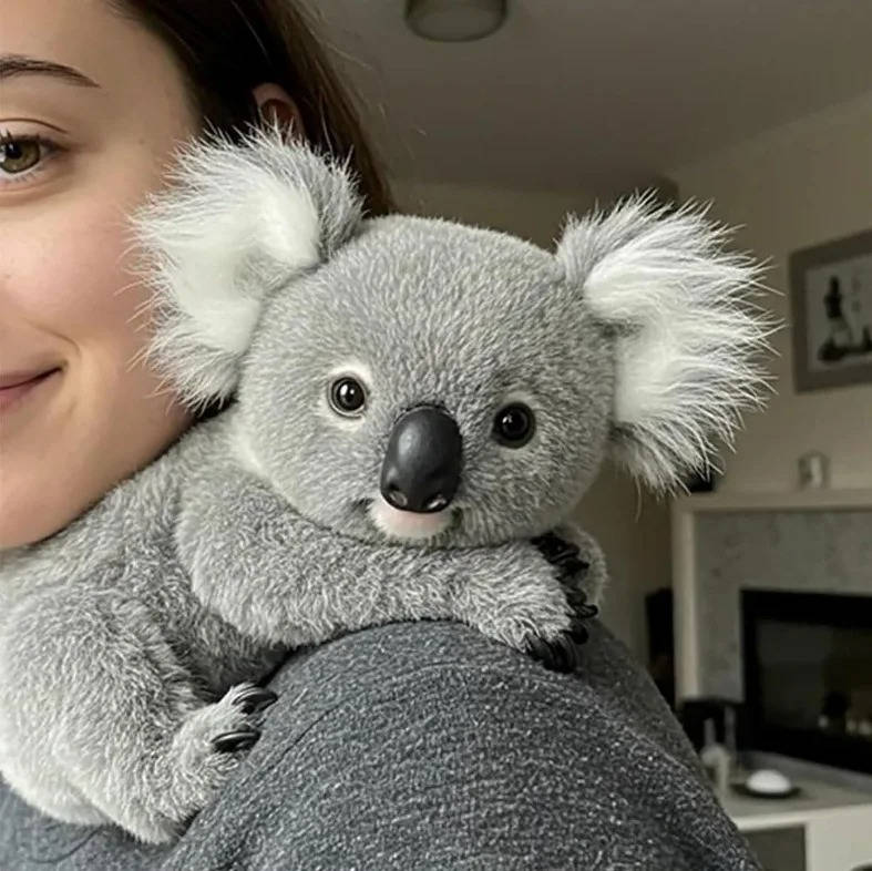 Huggable Weighted Koala Plush Toy for Anxiety Relief & Better Sleep | Calming Sensory Stuffed Animal | Lonoma