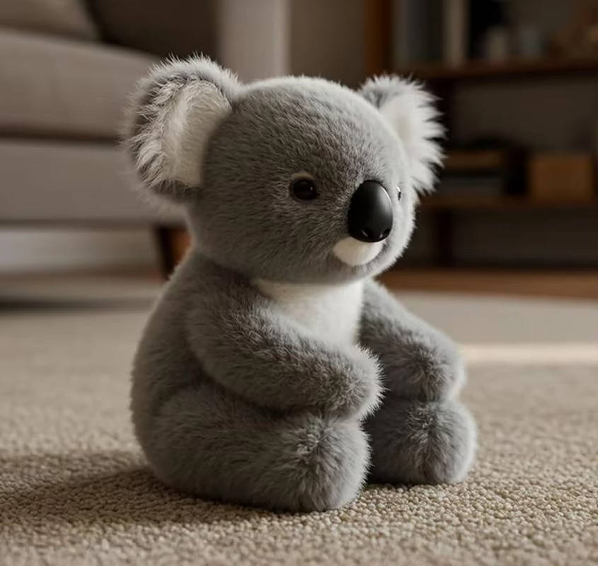 Huggable Weighted Koala Plush Toy for Anxiety Relief & Better Sleep | Calming Sensory Stuffed Animal | Lonoma