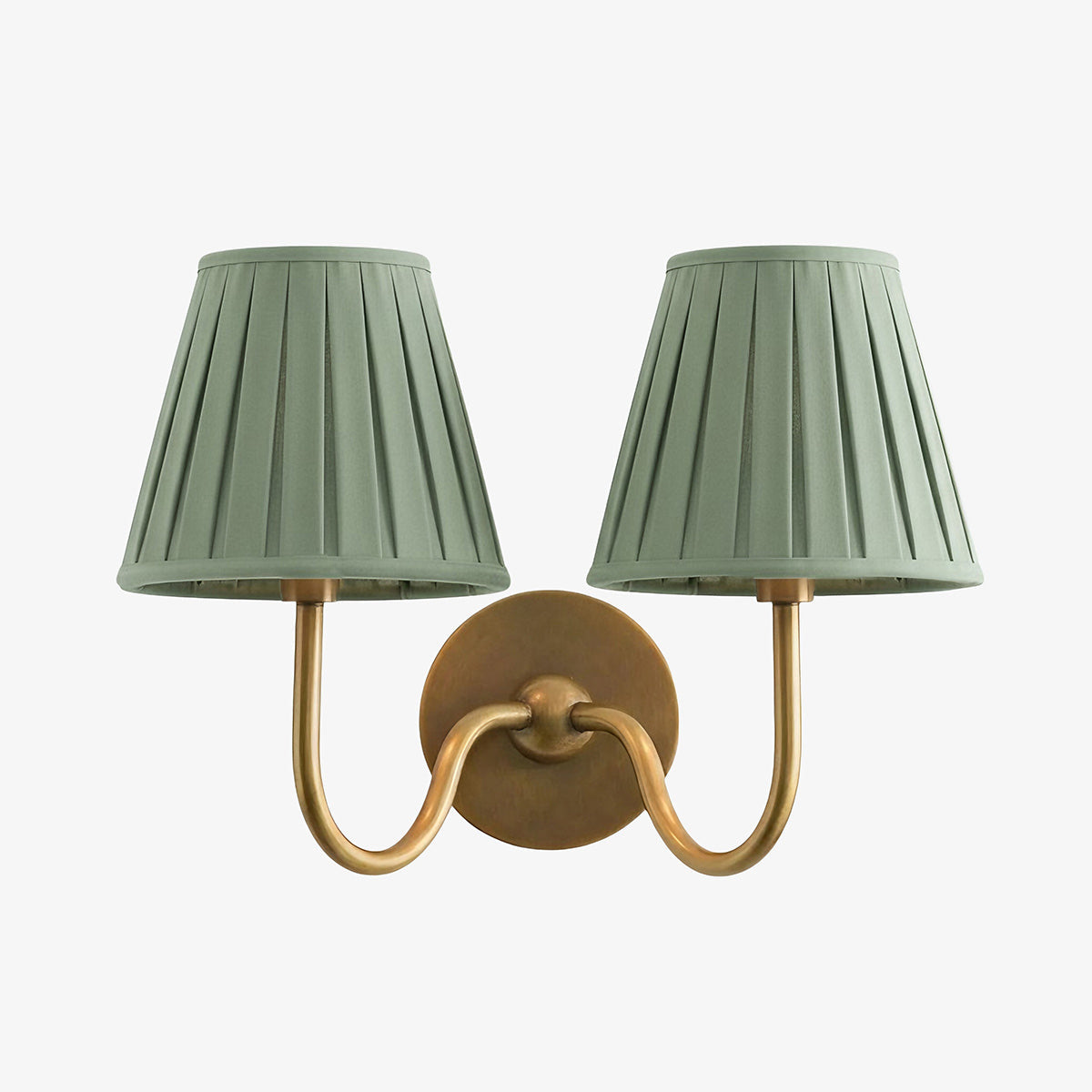 Fabric Shade Wall Sconce with Metal Backplate – E12 Socket Hardwired Light for Bedroom Hallway Dining Room Foyer – Dimmable Indoor Lighting | Lonoma