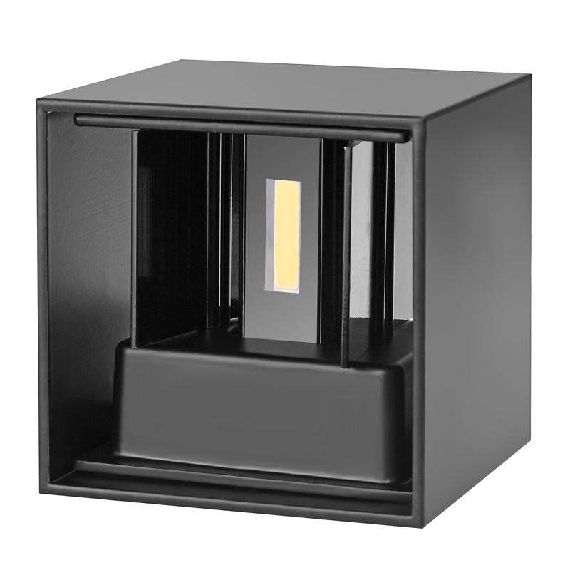 LED Outdoor Wall Sconce Metal Square Adjustable Light Fixture Waterproof IP65 for Patio Garden Porch Entryway Corridor Exterior | Lonoma