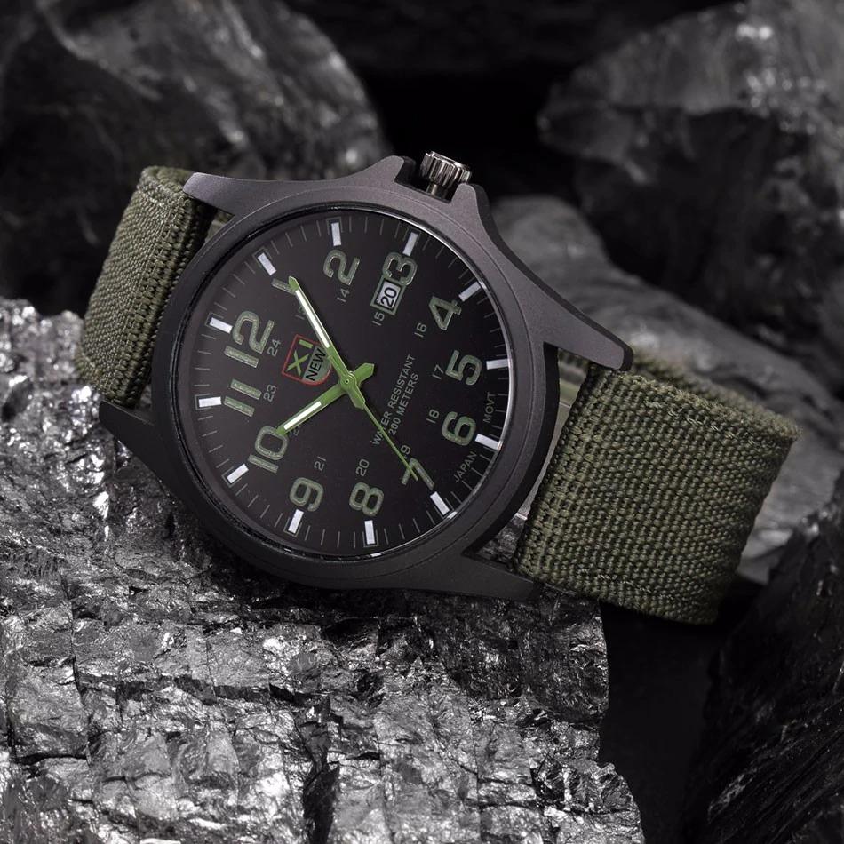 Rugged Digital Sports Watch for Men – LED Illumination, Stopwatch & Date Display for Outdoor Adventures | Lonoma