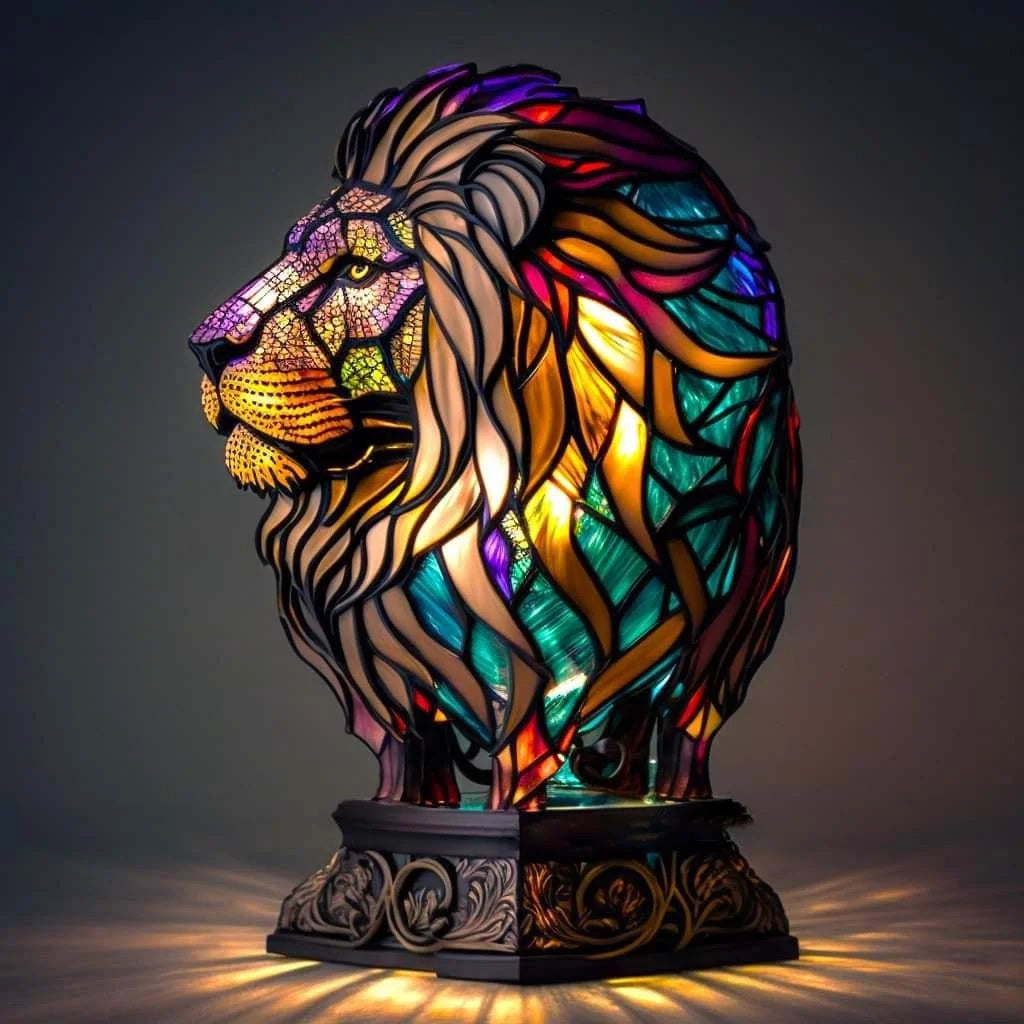 Animal Nightlight Sculpture 6 Inch Accent Lamp LED Decorative Light Figure for Kids Room Bedroom Office Desk | Lonoma