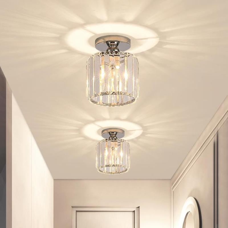 Flush Mount LED Ceiling Light Dimmable 3-Color Metal Acrylic Fixture for Bedroom Living Room Study Modern Indoor Lighting | Lonoma