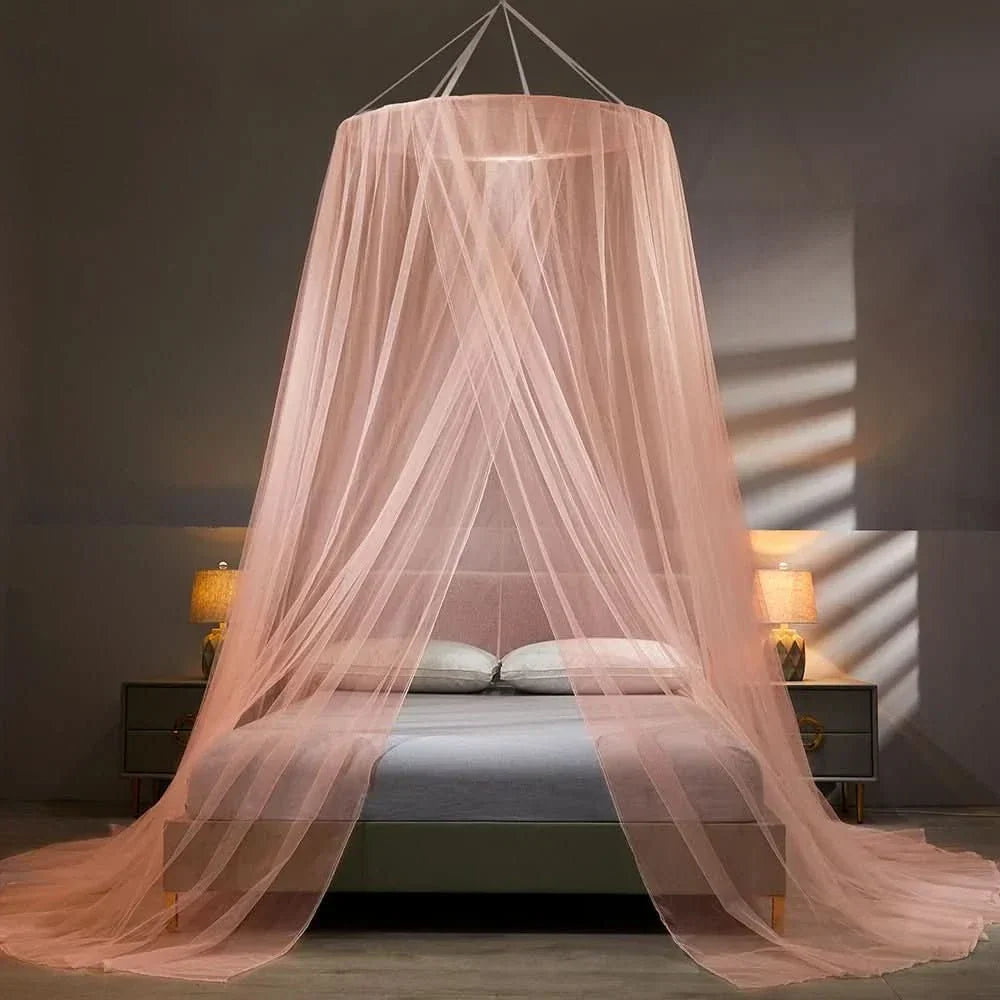 Freestanding Pop-Up Mosquito Net for Double Bed Self-Supporting Frame Breathable Mesh Insect Protection Indoor Outdoor Camping Travel | Lonoma