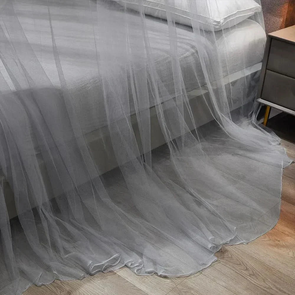 Freestanding Pop-Up Mosquito Net for Double Bed Self-Supporting Frame Breathable Mesh Insect Protection Indoor Outdoor Camping Travel | Lonoma