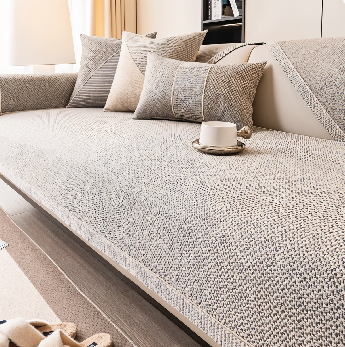 Couch Cover Non-Slip Breathable Protector for Sofa Furniture Multiple Sizes Pet Kids Protection | Lonoma