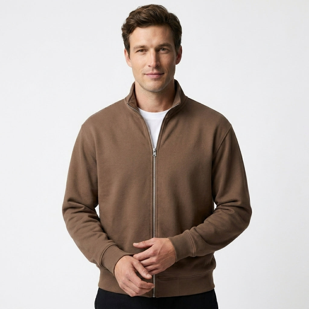 Men's Full-Zip Vest Layering Piece for Year-Round Wear | Casual Athletic Active Jacket | Lightweight Transitional Outerwear | Lonoma