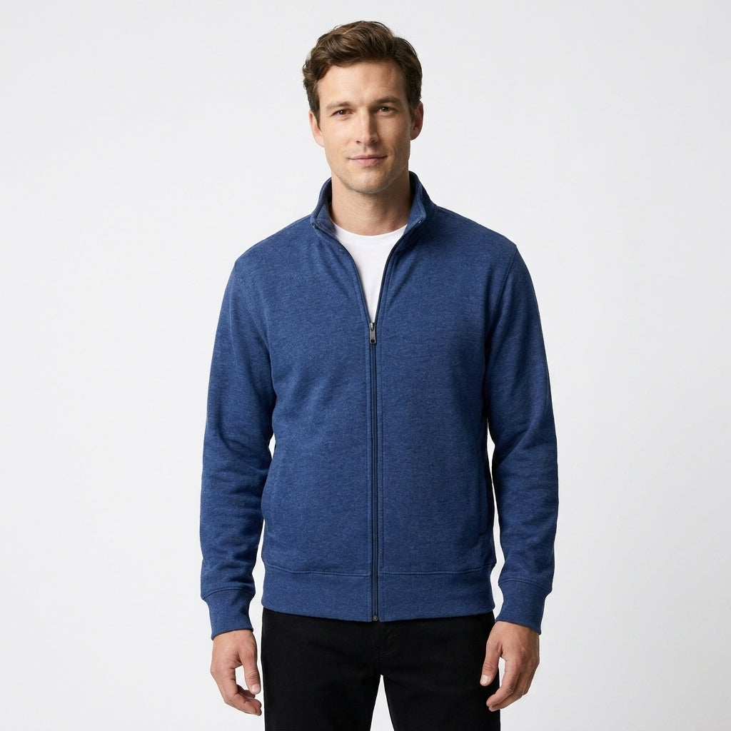 Men's Full-Zip Vest Layering Piece for Year-Round Wear | Casual Athletic Active Jacket | Lightweight Transitional Outerwear | Lonoma