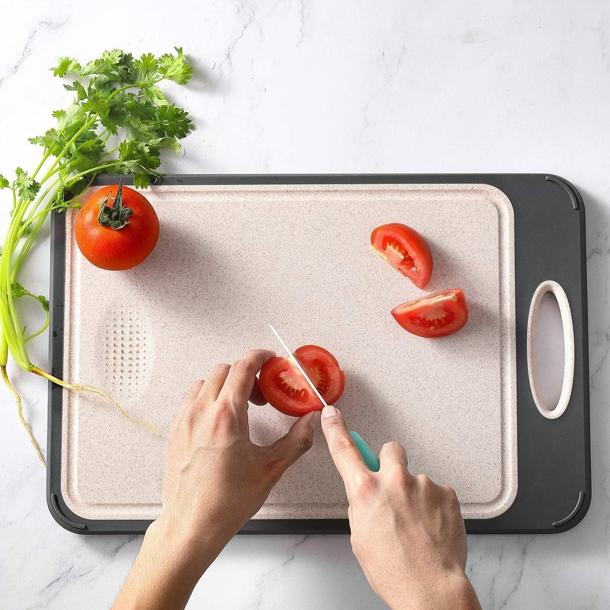 Stainless Steel Cutting Board for Safe Food Prep, Heat-Resistant Metal Chopping Surface for Kitchen Use | Lonoma
