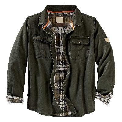 Men's Waxed Canvas Work Jacket, Water-Resistant Trucker Coat with Soft Lining for Fall, Winter & Spring Outdoor and Everyday Wear | Lonoma